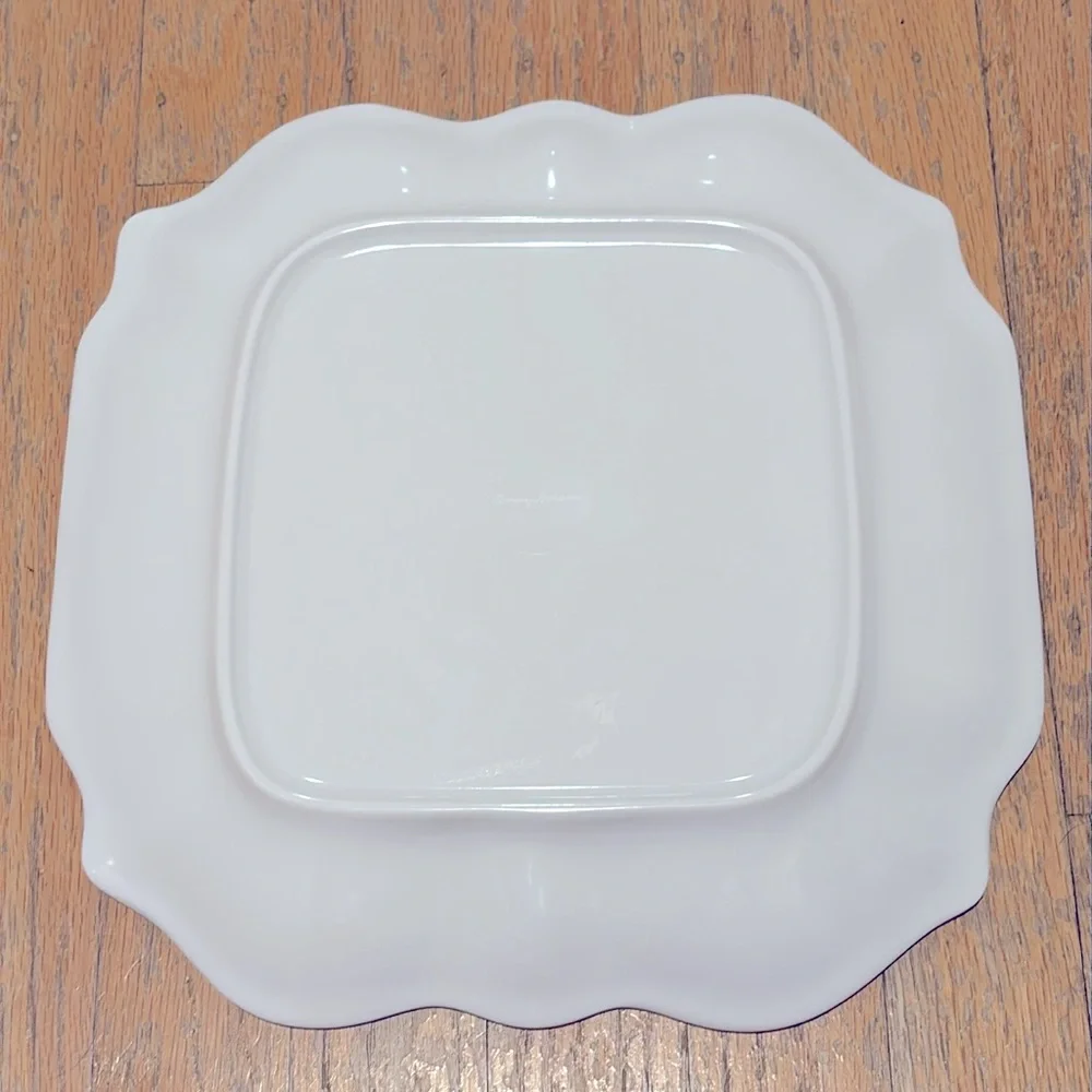 NWT Tommy Bahama tropical Palm tree melamine Plate set of 4